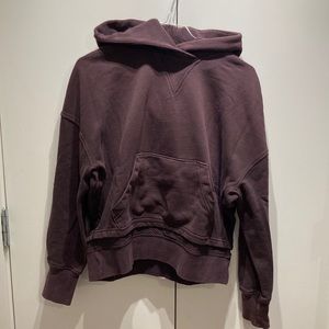 Lululemon mid cropped hoody